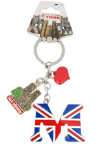 Load image into Gallery viewer, York Minster Alphabetic Keyring | Gift Shops York