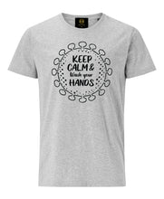 Load image into Gallery viewer, Keep Calm and Wash your Hand - Grey T-Shirt