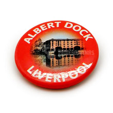 Load image into Gallery viewer, Liverpool Button Badge Albert Dock