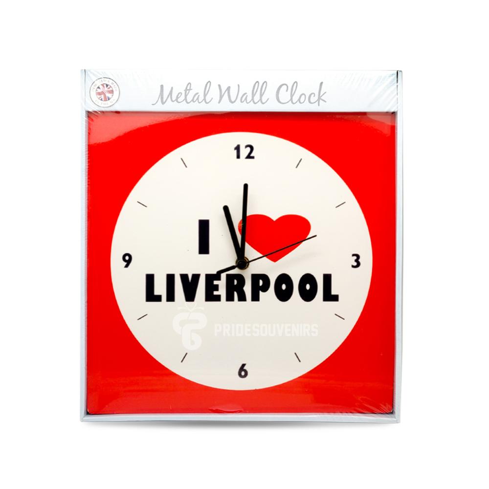 Liverpool I Love Liverpool Wall Clock