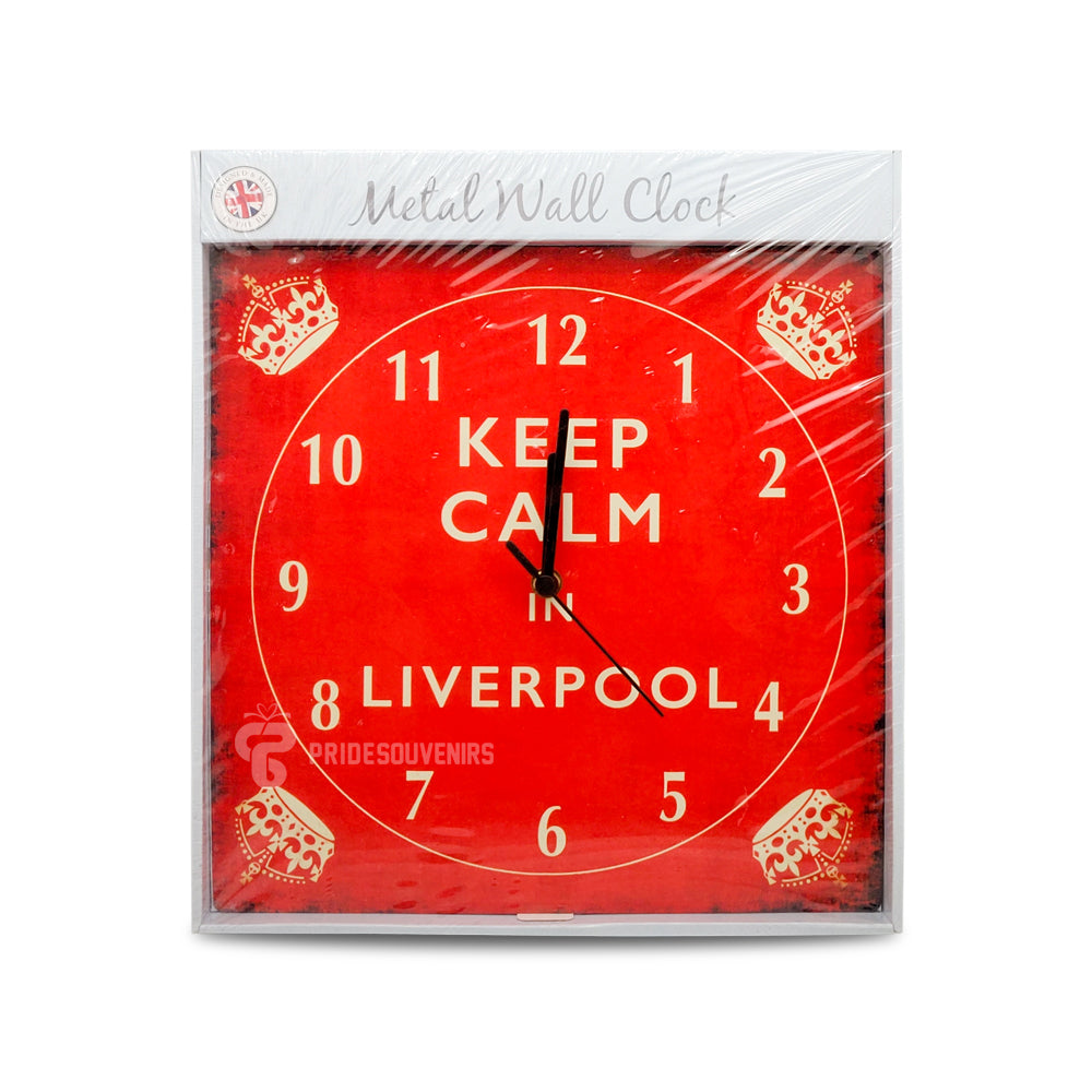 Liverpool Keep Calm Wall Clock