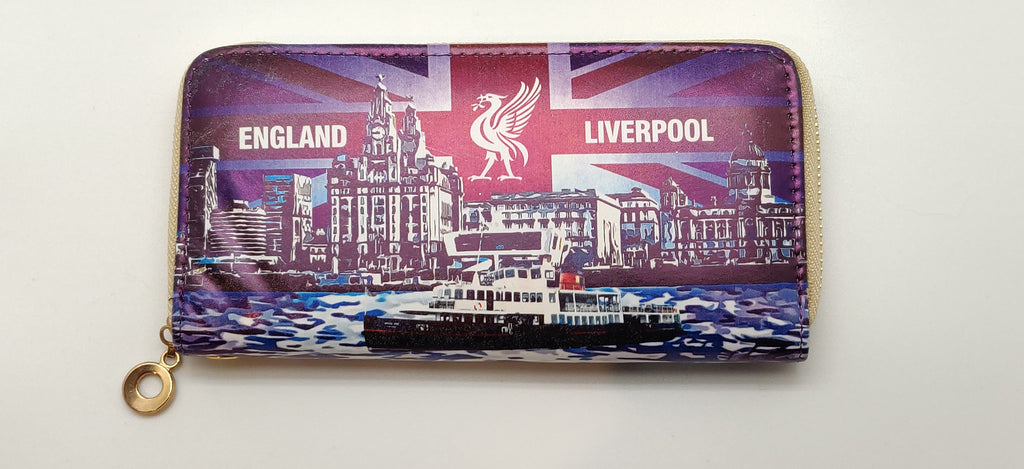 Liverpool Icon Ladies Wallet Blue Colour