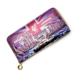 Liverpool Icon Ladies Wallet Blue Colour