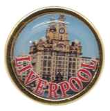 Liverpool Liver Building Pin Badge