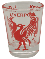LP Liver Bird Transparent Shot Glass