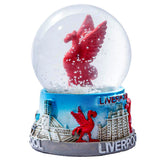 Liverpool Liverbird Snow Globe -Medium Size