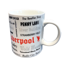 Liverpool Street Name White Mug