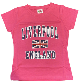 Liverpool Kids T-Shirt: Pink