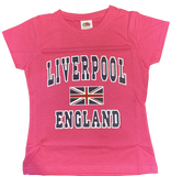 Liverpool Kids T-Shirt: Pink