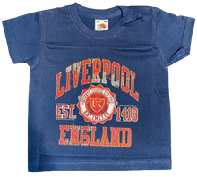 Load image into Gallery viewer, Liverpool Kids T-Shirt Navy