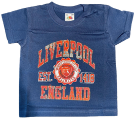 Liverpool Kids T-Shirt Navy