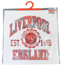Load image into Gallery viewer, Liverpool Kids T-Shirt White