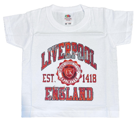 Liverpool Kids T-Shirt White
