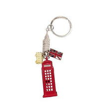 Load image into Gallery viewer, London Telephone booth keyring