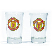 Load image into Gallery viewer, Manchester United Two Pack Shot Glasses