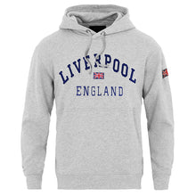 Load image into Gallery viewer, Sweatshirt Liverpool England Grey-Navy Pullover Adult