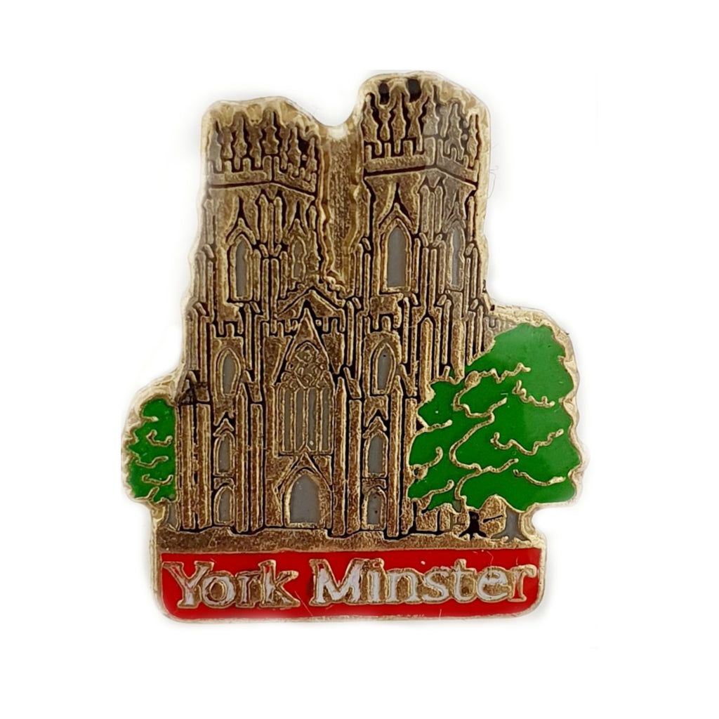 Pin Badge York minster-gold