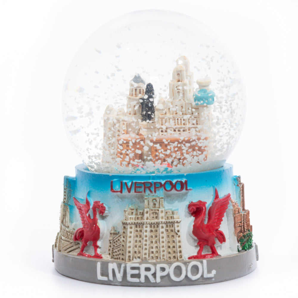 Liverpool Building Snow Globe -Small
