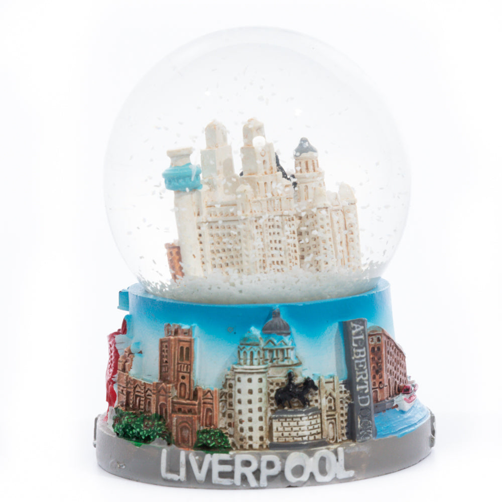 Liverpool Building Snow Globe -Small