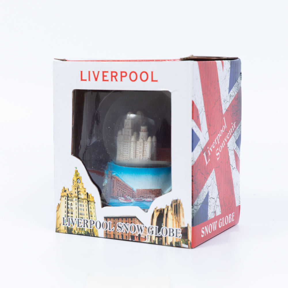 Liverpool Building Snow Globe -Small