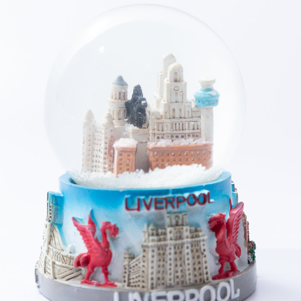 Liverpool Building Snow Globe -Small