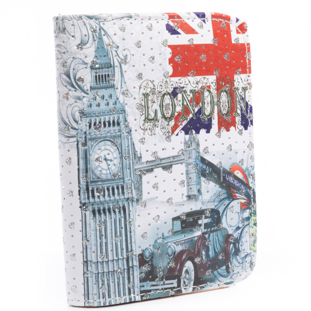 Glittered Mini London Wallet