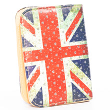 Load image into Gallery viewer, Glittered Mini Union Jack Wallet