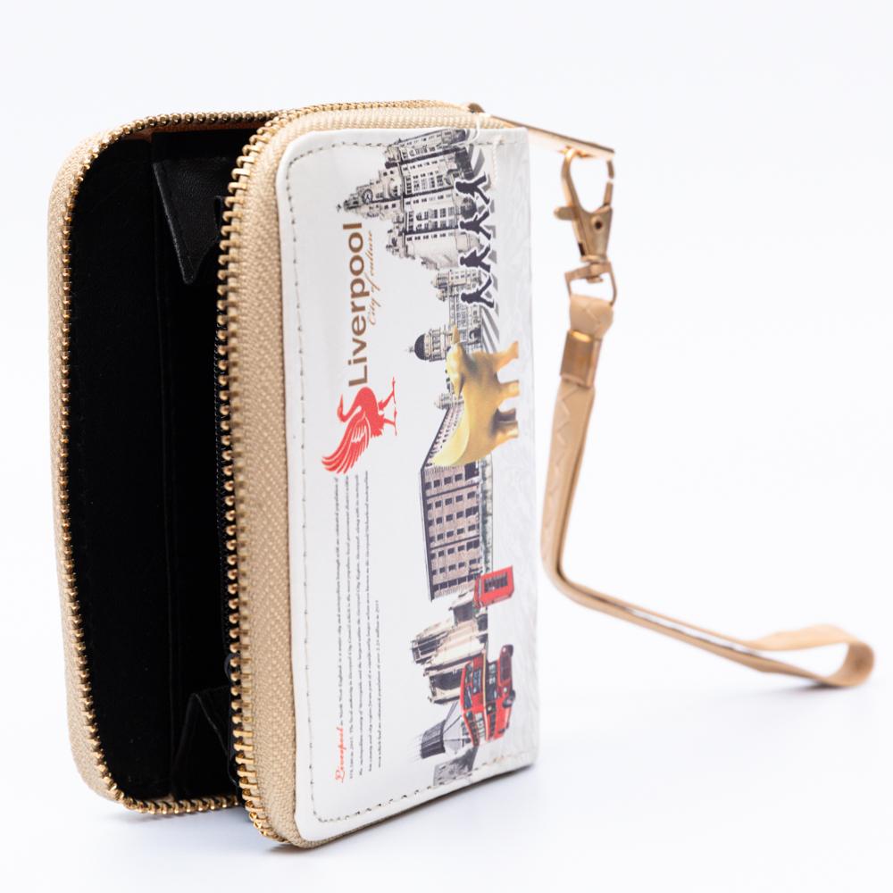 Liverpool Scene Ladies Wallet Creamy