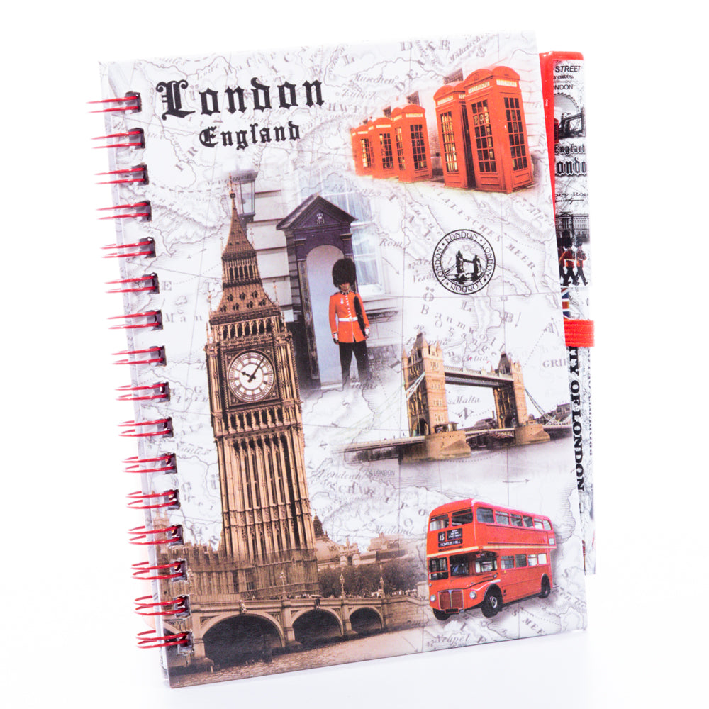 London Icon Note Book and Pen Set