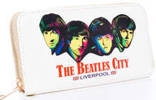 Load image into Gallery viewer, Beatles Four Face Ladies Wallet