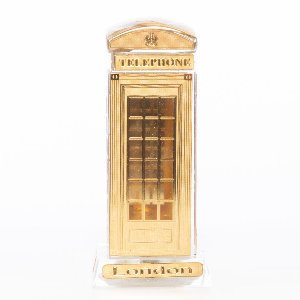 Crystal Telephone Gold-9cm