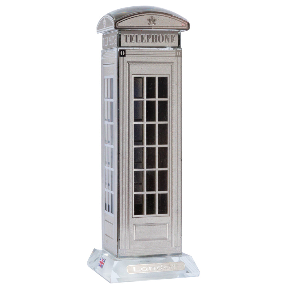 Crystal Telephone Booth 16cm