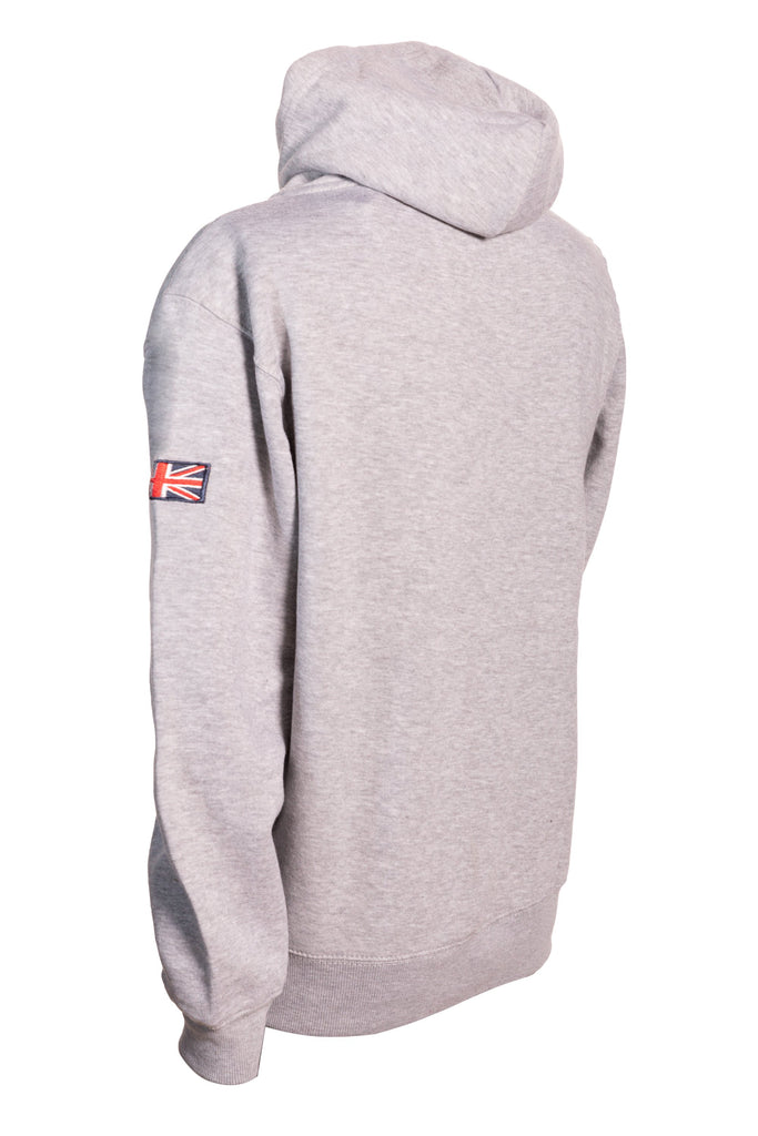Sweatshirt Liverpool England Grey-Maroon Zipper Adult - Pridesouvenirs