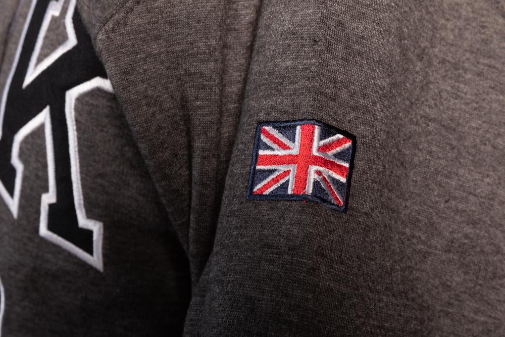 Sweatshirt York England Charcoal-Black Pullover Adult - Pridesouvenirs