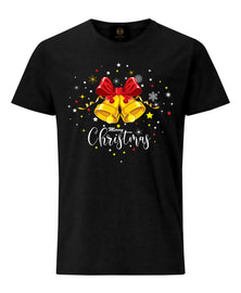 Christmas Bells Black T-Shirt | Christmas T-Shirt | X-mas Tshirt