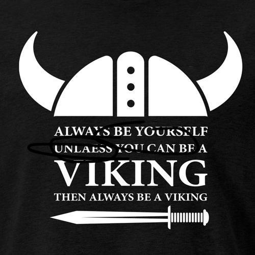 Always Be Viking Jumper Black | uk souvenir