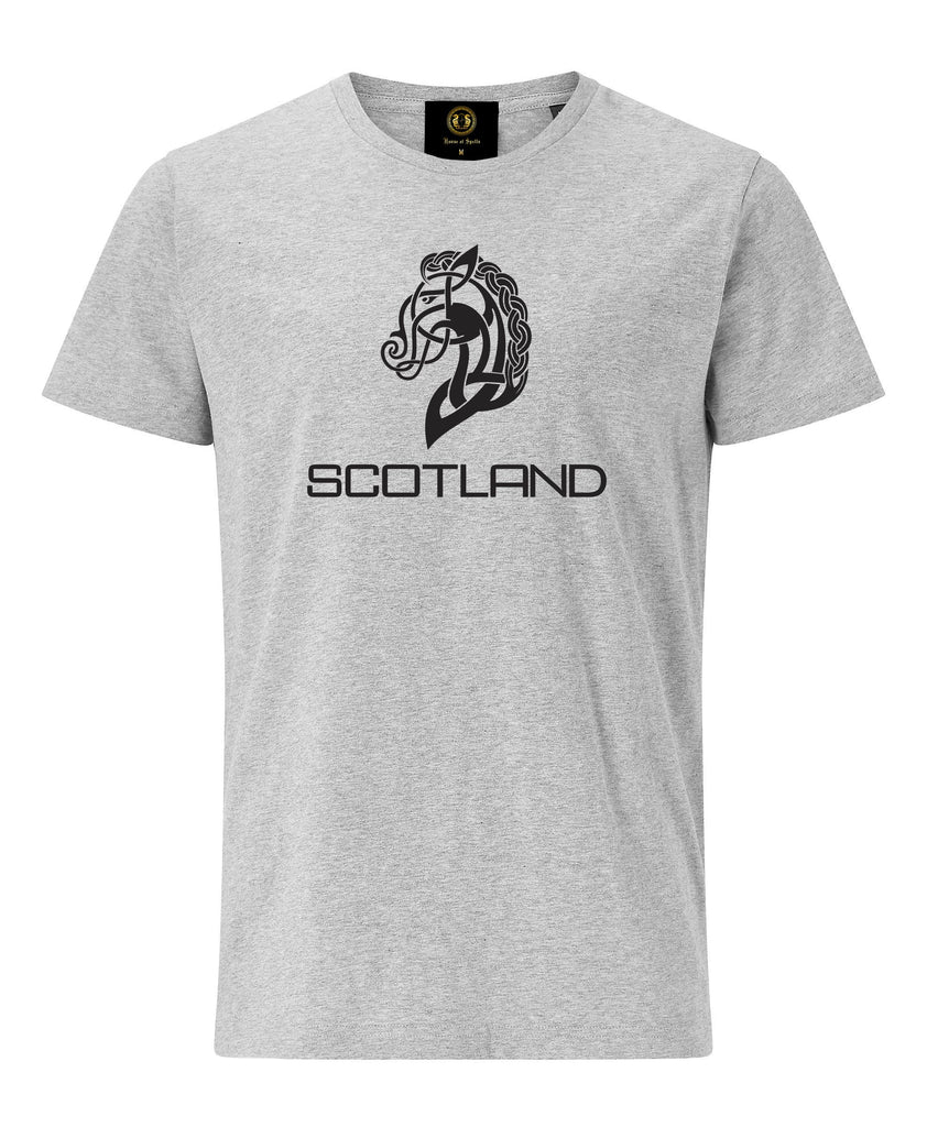 Celtic Horse T-Shirt Grey