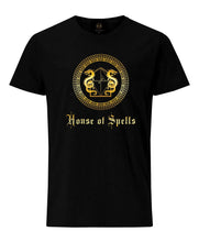 Load image into Gallery viewer, House of Spells T-shirt with Logo- Black - Pridesouvenirs