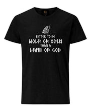 Load image into Gallery viewer, Wolf Of Odin T-Shirt -Black - Britishsouvenirs