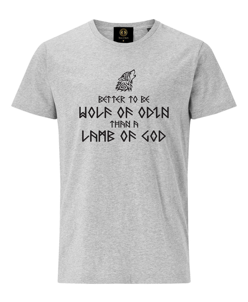 Wolf Of Odin T-Shirt - GreY - Britishsouvenirs