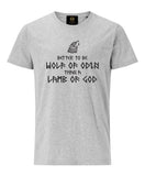 York Viking Wolf Of Odin T-Shirt - Grey