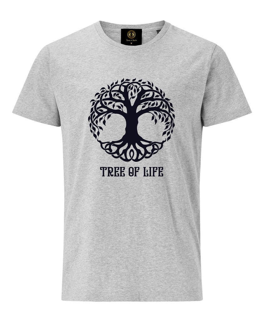 Tree of Life T-Shirt- Grey - Britishsouvenirs
