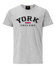 Load image into Gallery viewer, York England T-shirt - Grey