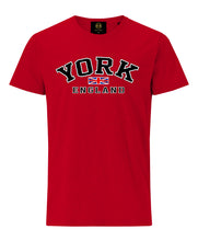 Load image into Gallery viewer, York England T-shirt - Red
