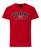 York England T-shirt - Red