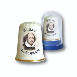 Shakespeare Boxed Bone China Thimble