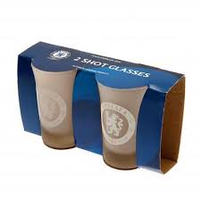 Chelsea Frosted Shot glass-  Pack of 2 - Pridesouvenirs