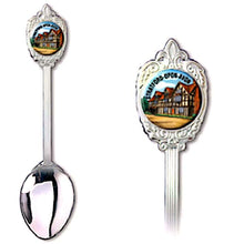 Load image into Gallery viewer, SUA Birthplace Cameo Silver Plated Spoon - britishsouvenir