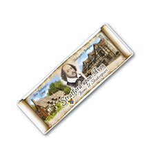 Load image into Gallery viewer, STRATFORD UPON AVON SCENES PANORAMIC TIN PLATE MAGNET -britishsouvenirs