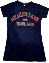 Load image into Gallery viewer, Shakespeare T Shirts Navy Blue